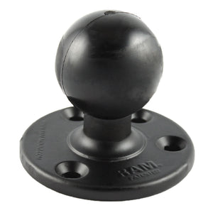 RAM-D-202U;- Diameter Rubber ball with Round base
