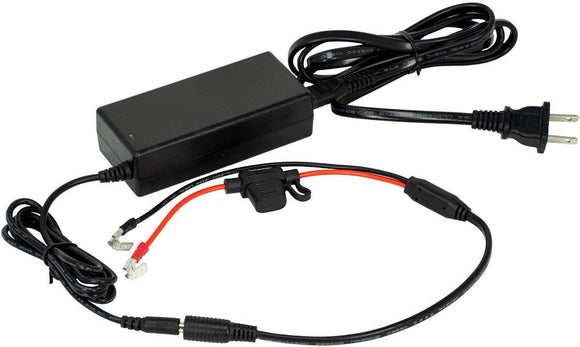 12V/3A LITHIUM ION MITE CHARGER W/WIRING HARNESS