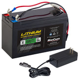 MARCUM LITHIUM 12V 10AH LIFEPO4 “BRUTE” BATTERY AND 3AMP CHARGER KIT